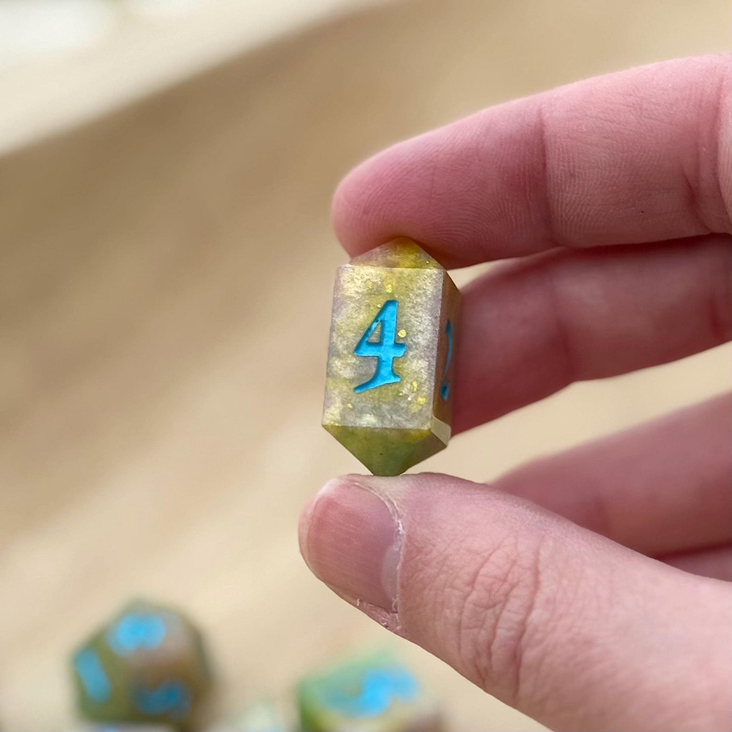 Fairy Princess handmade dice In stock