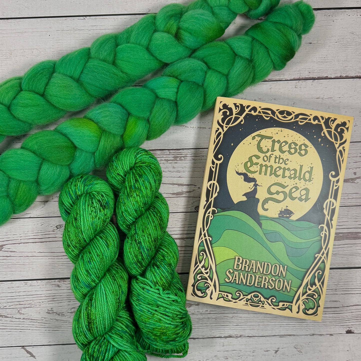 Emerald Sea Fiber/Dyed to order