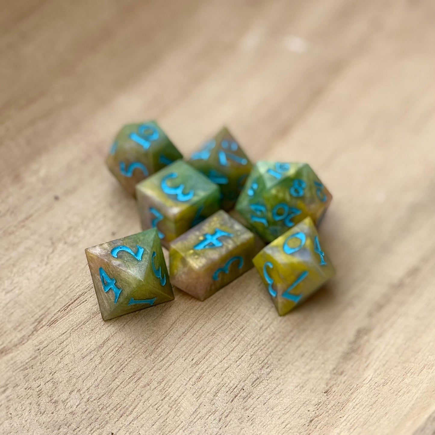 Fairy Princess handmade dice In stock