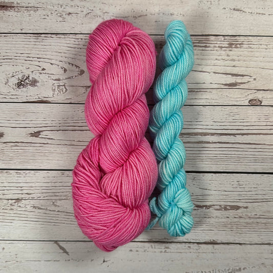 Bouquet of Tulips build your own sock set/ Dyed to Order