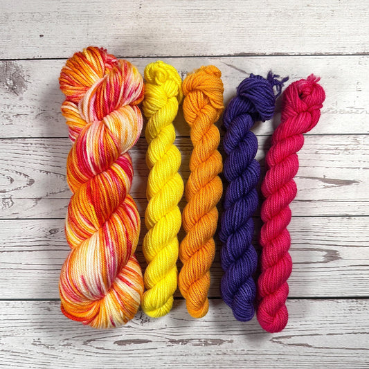 Summer collection sock sets/Dyed to order