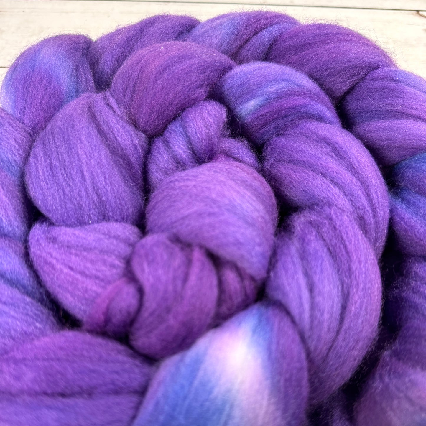 Frozen Grapes fiber/dyed to order