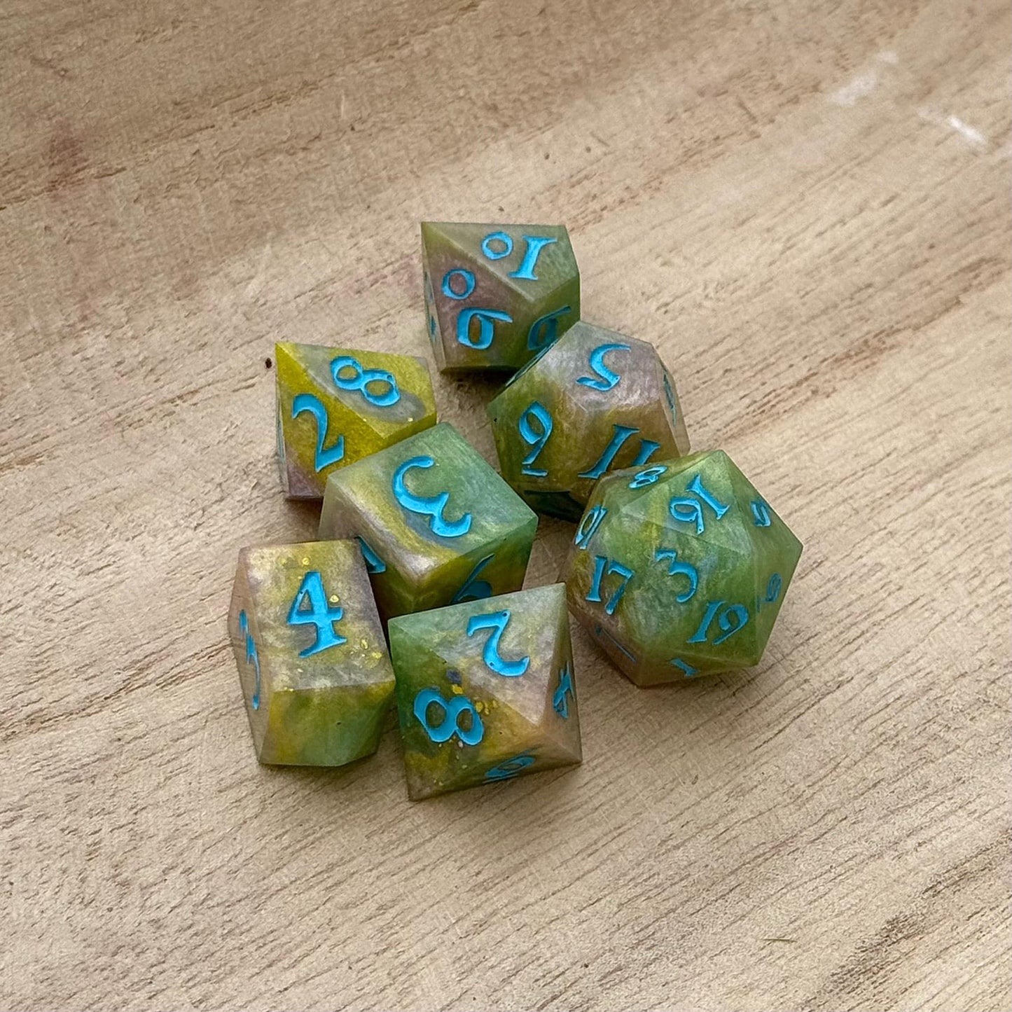 Fairy Princess handmade dice In stock