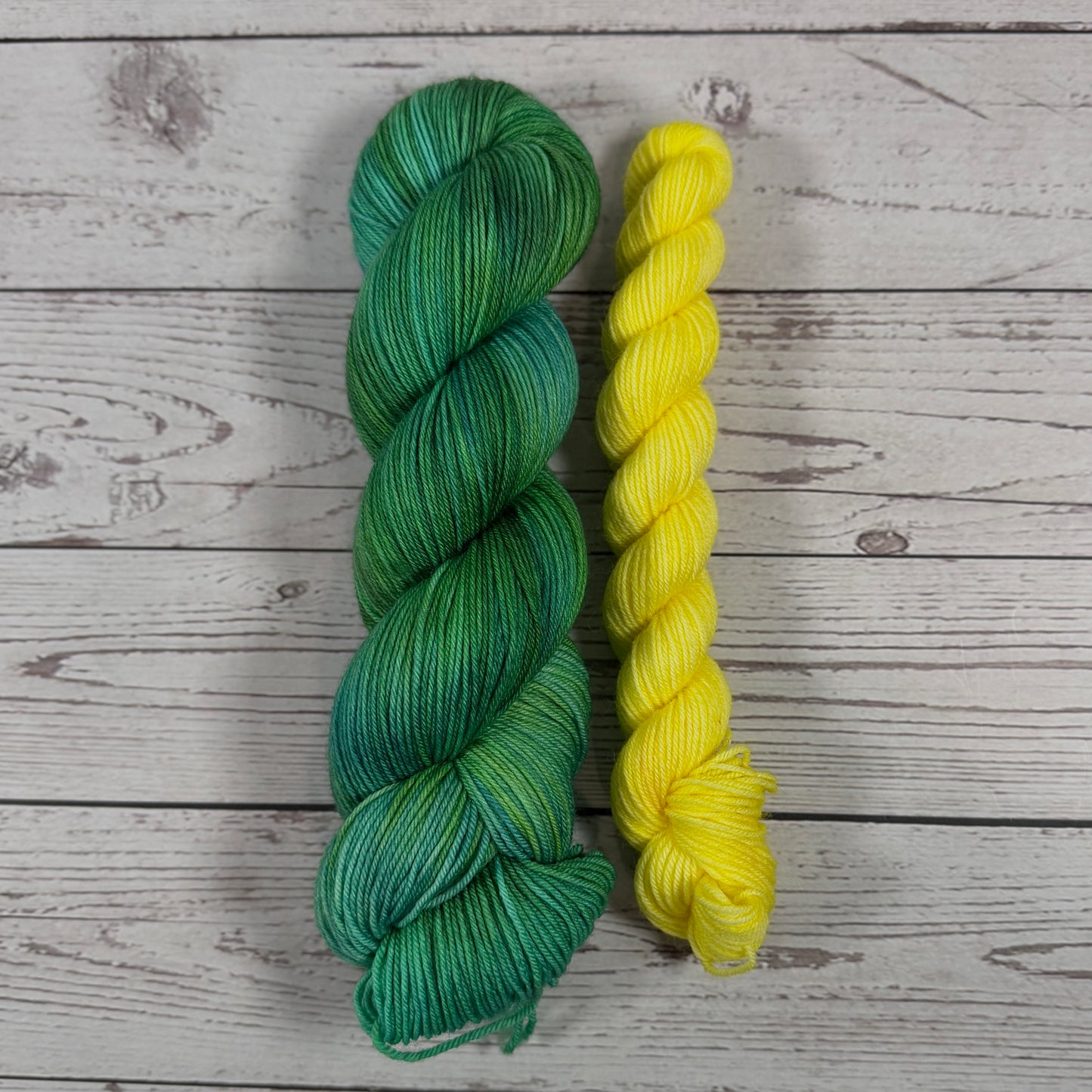 Enchanted Forest sock set/ Dyed to Order
