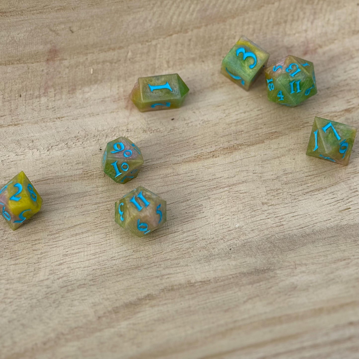 Fairy Princess handmade dice In stock