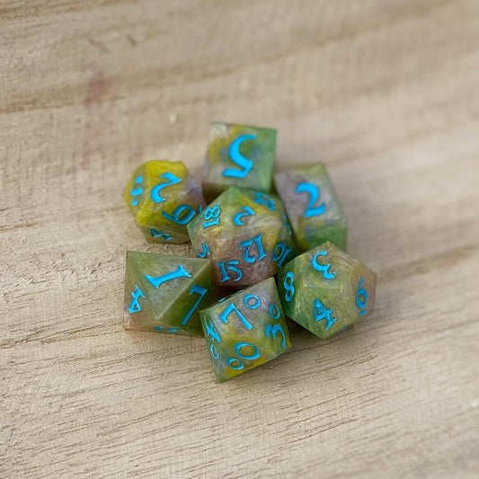 Fairy Princess handmade dice In stock