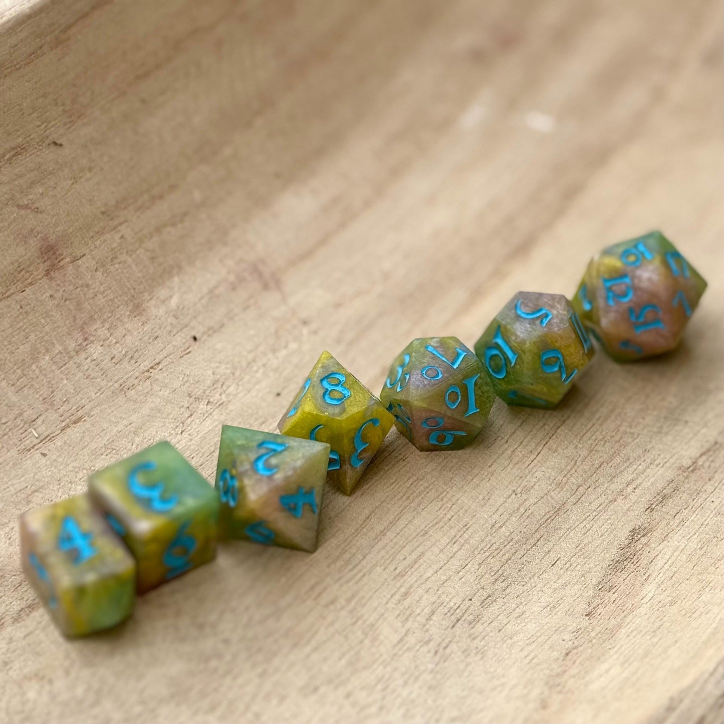 Fairy Princess handmade dice In stock