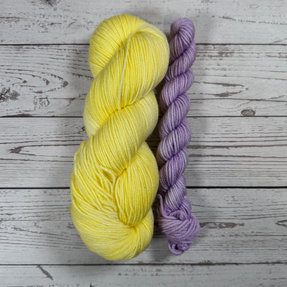 Bouquet of Tulips build your own sock set/ Dyed to Order