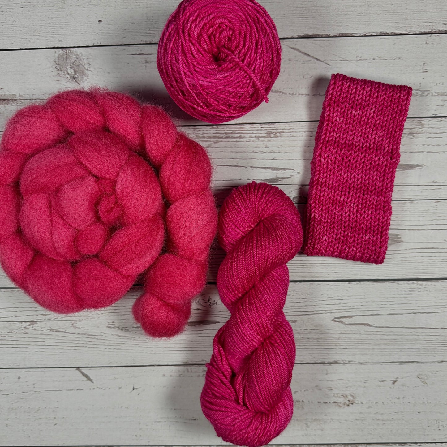 Open Your Heart to Chaos Fiber/Dyed to order