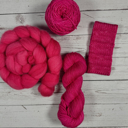 Open Your Heart to Chaos Fiber/Dyed to order