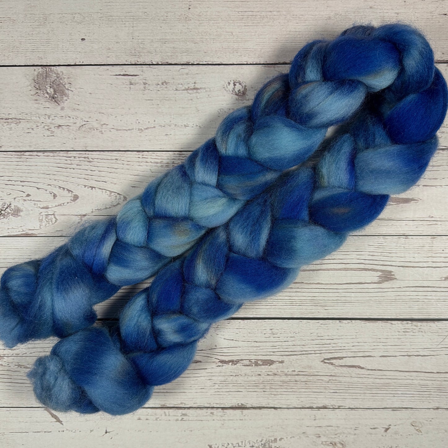 Blue Tiefling Fiber/Dyed to order