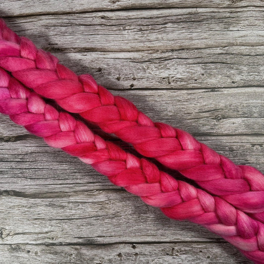 Pink Hibiscus fiber/Dyed to order